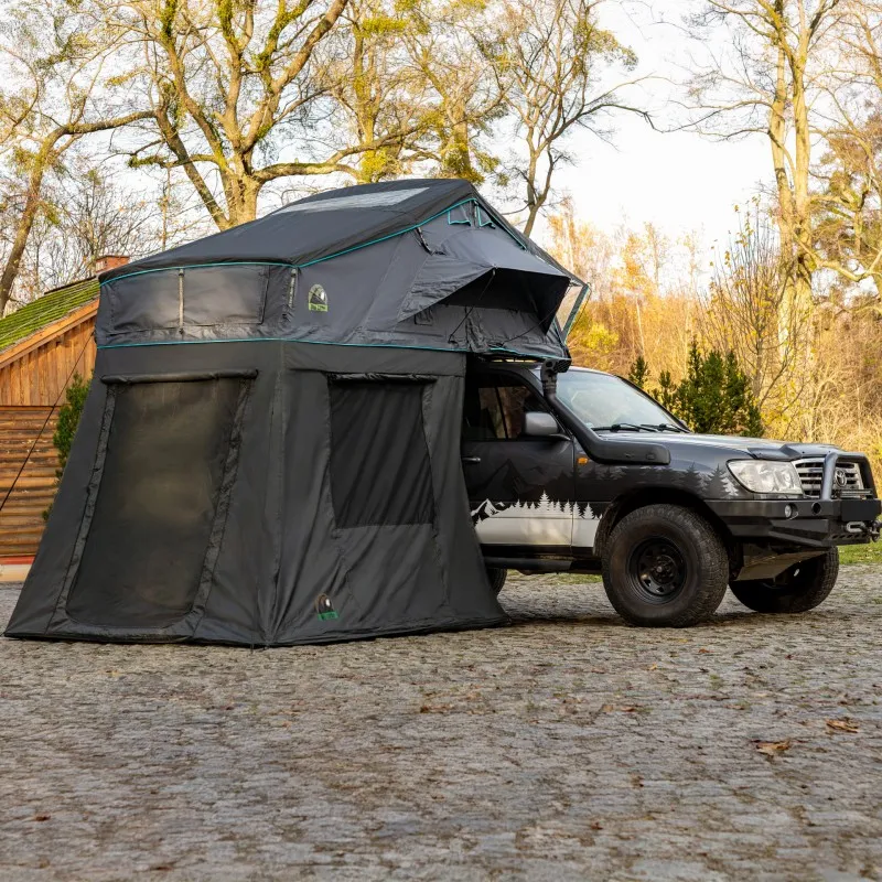 Fortelt Wild Camp Missisipi II 180 DAY & NIGHT │ sort anneks til taktelt – bilde 4