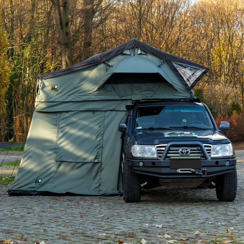 Fortelt Wild Camp Missisipi II 180 │ grønn anneks til taktelt – bilde 20
