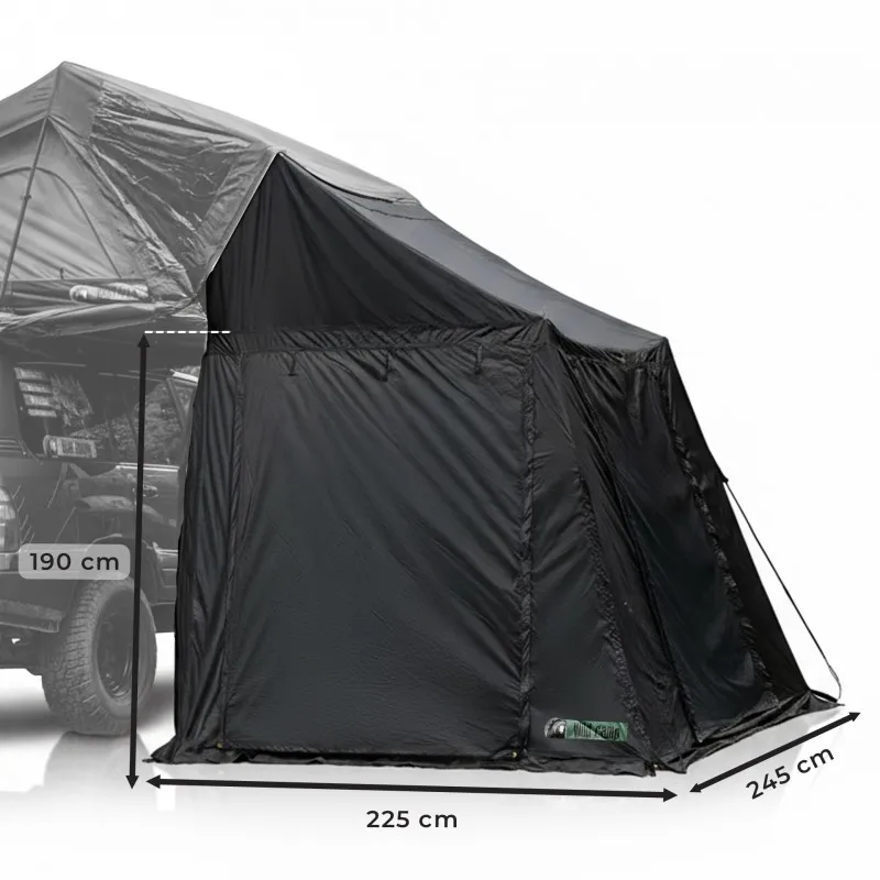 Fortelt Wild Camp Missouri 150 Slim Military DAY & NIGHT 2.0 │ sort anneks til taktelt – bilde 18