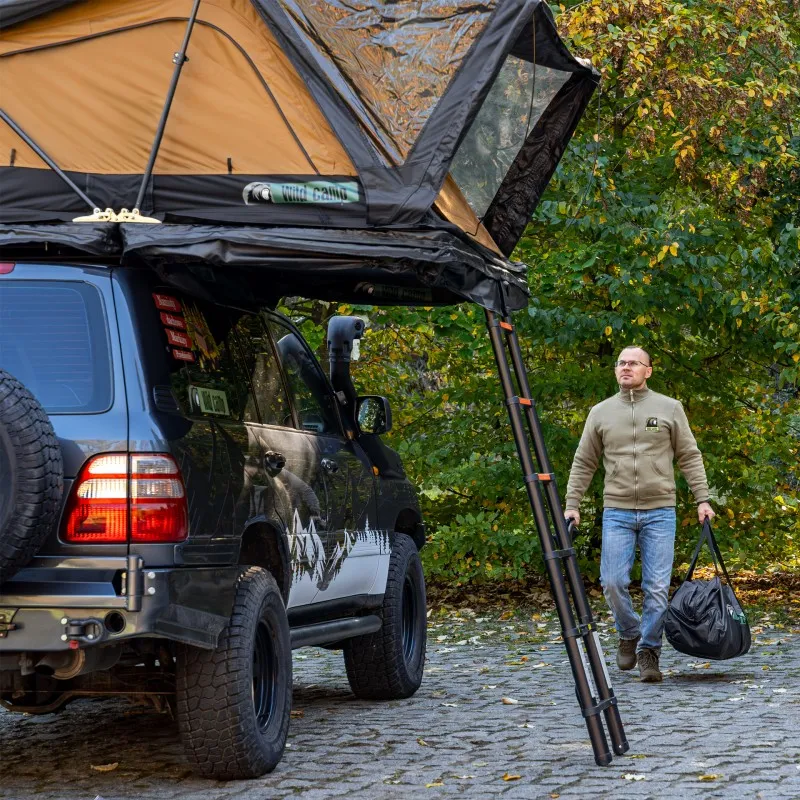 Fortelt Wild Camp Missouri 150 Slim Military DAY & NIGHT 2.0 │ sort anneks til taktelt – bilde 27