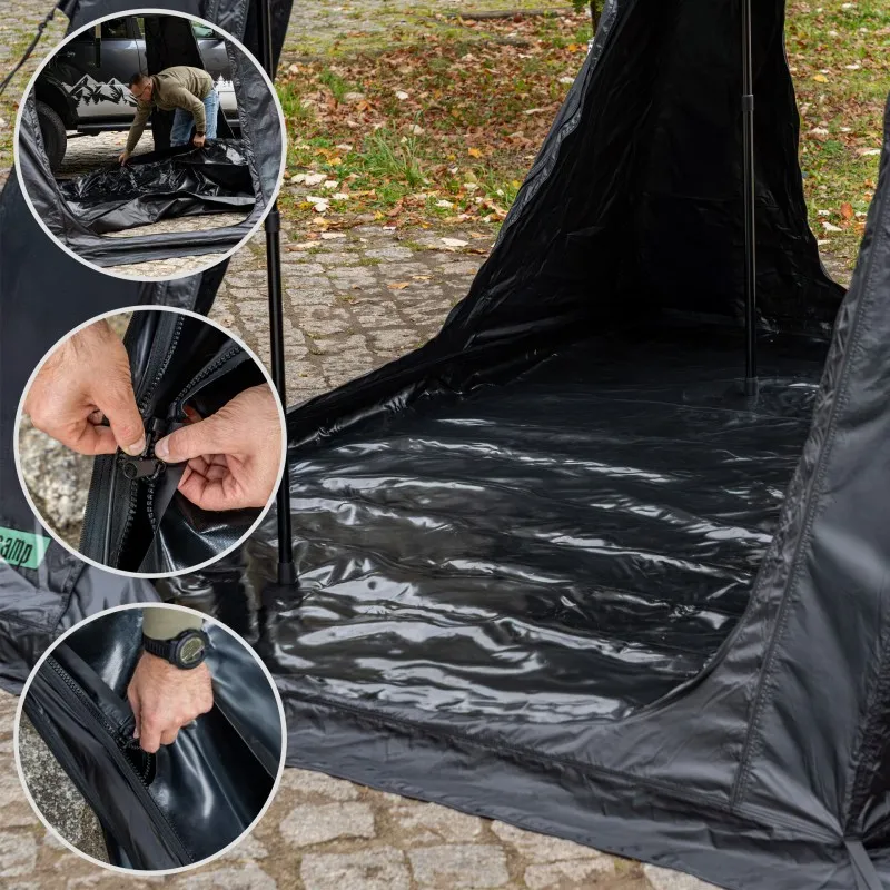 Fortelt Wild Camp Missouri 190 Slim Military DAY & NIGHT 2.0 │ sort anneks til taktelt – bilde 14