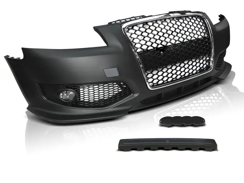 Frontfanger Audi A3 8P 2003 - 2008 | RS3 Design Chrome Black