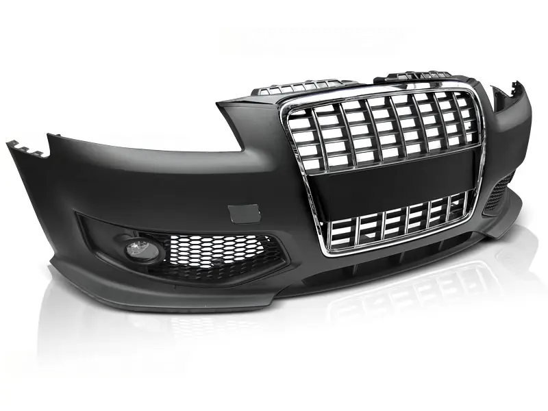 Frontfanger Audi A3 8P 2003 - 2008 | S3 Design Chrome Black