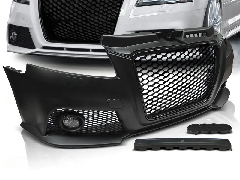 Frontfanger Audi A3 8P Facelift 2008 - 2013 | RS3 Design Black