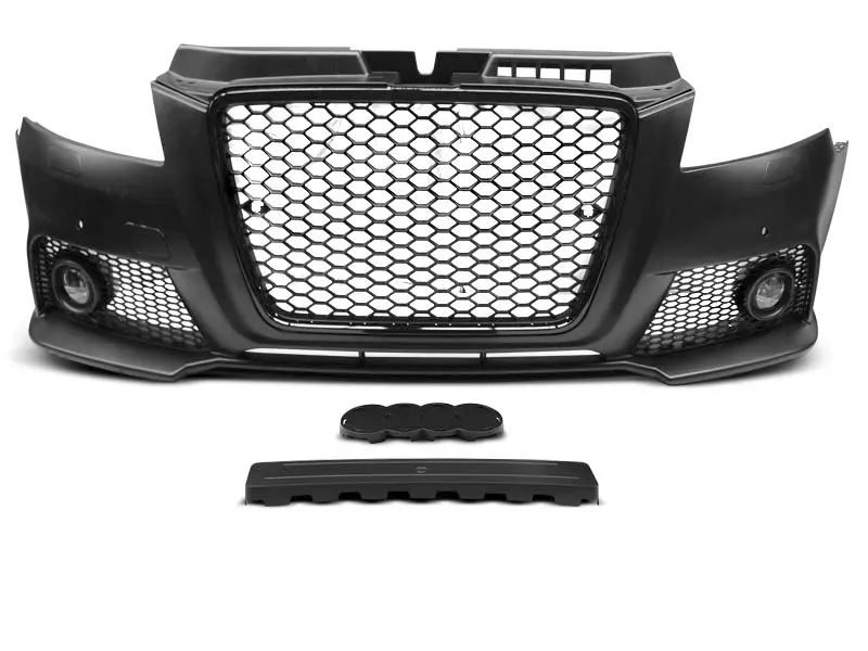 Frontfanger Audi A3 8P Facelift 2008 - 2013 | RS3 Design Black PDC – bilde 3