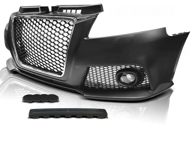 Frontfanger Audi A3 8P Facelift 2008 - 2013 | RS3 Design Chrome Black