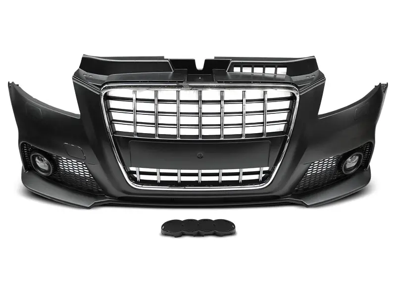 Frontfanger Audi A3 8P Facelift 2008 - 2013 | S-Design Chrome Black – bilde 4