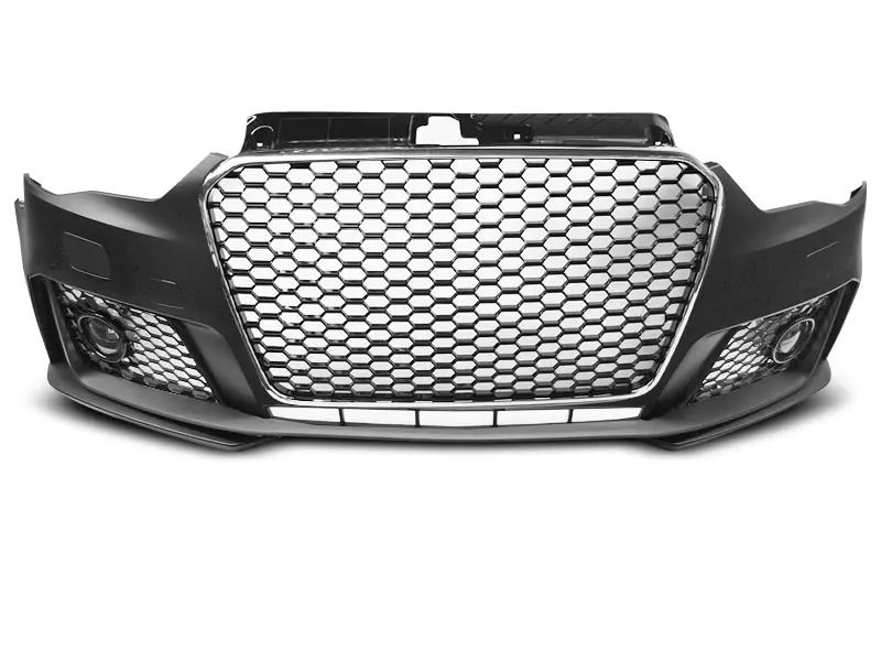 Frontfanger Audi A3 8V 2013 - 2016 | RS3 Design Chrome Black – bilde 6