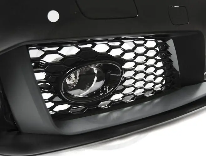 Frontfanger Audi A3 8V 2013 - 2016 | RS3 Design Chrome Black PDC – bilde 2