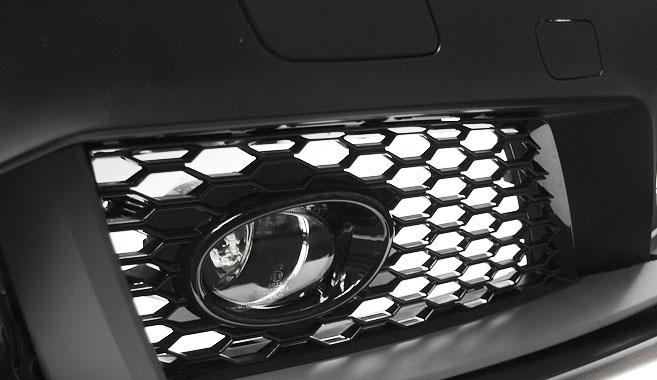 Frontfanger Audi A3 8V 2013 - 2016 | RS3 Design Glossy Black – bilde 2