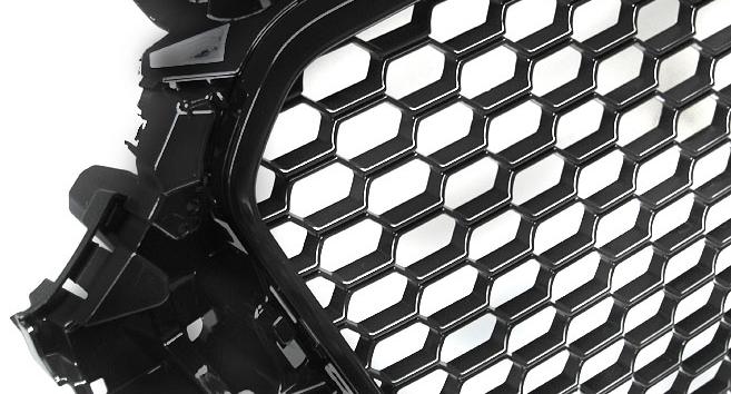 Frontfanger Audi A3 8V 2013 - 2016 | RS3 Design Glossy Black – bilde 3