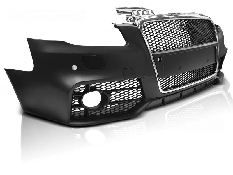 Frontfanger Audi A4 B7 2004 - 2008 │ | RS Design Chrome Black PDC