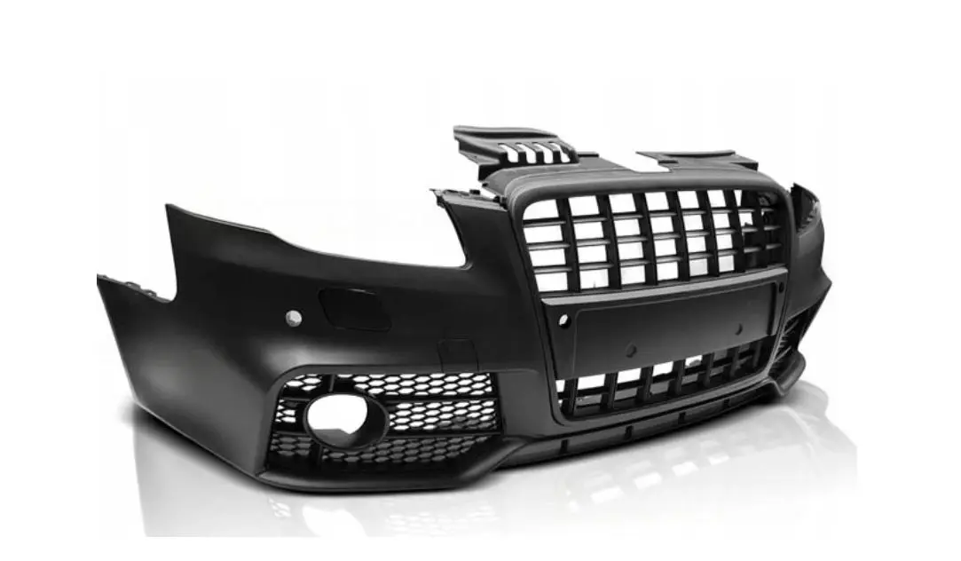 Frontfanger Audi A4 B7 2004 - 2008 | S-Line Design Black PDC – bilde 2