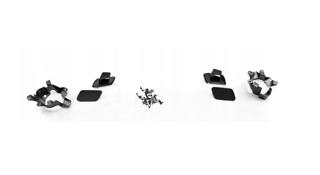 Frontfanger Audi A4 B7 2004 - 2008 | S-Line Design Black PDC – bilde 3