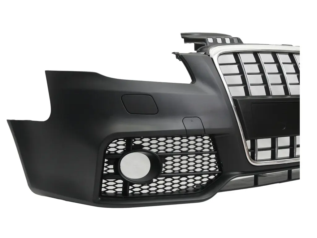 Frontfanger Audi A4 B7 2004 - 2008 | S-Line Design Chrome Black – bilde 2
