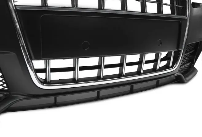 Frontfanger Audi A4 B7 2004 - 2008 | S-Line Design Chrome Black – bilde 3