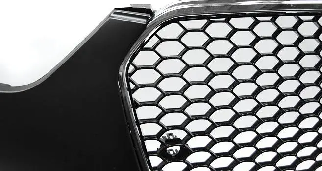 Frontfanger Audi A4 B8 Facelift 2012 - 2015 | RS Style Chrome Black PDC – bilde 3
