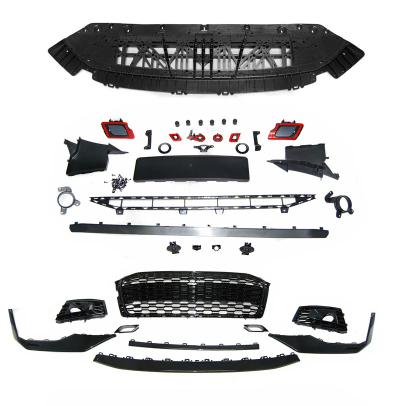 Frontfanger Audi A5 F5 2016 - 2018 | Sport Design Svart – bilde 3