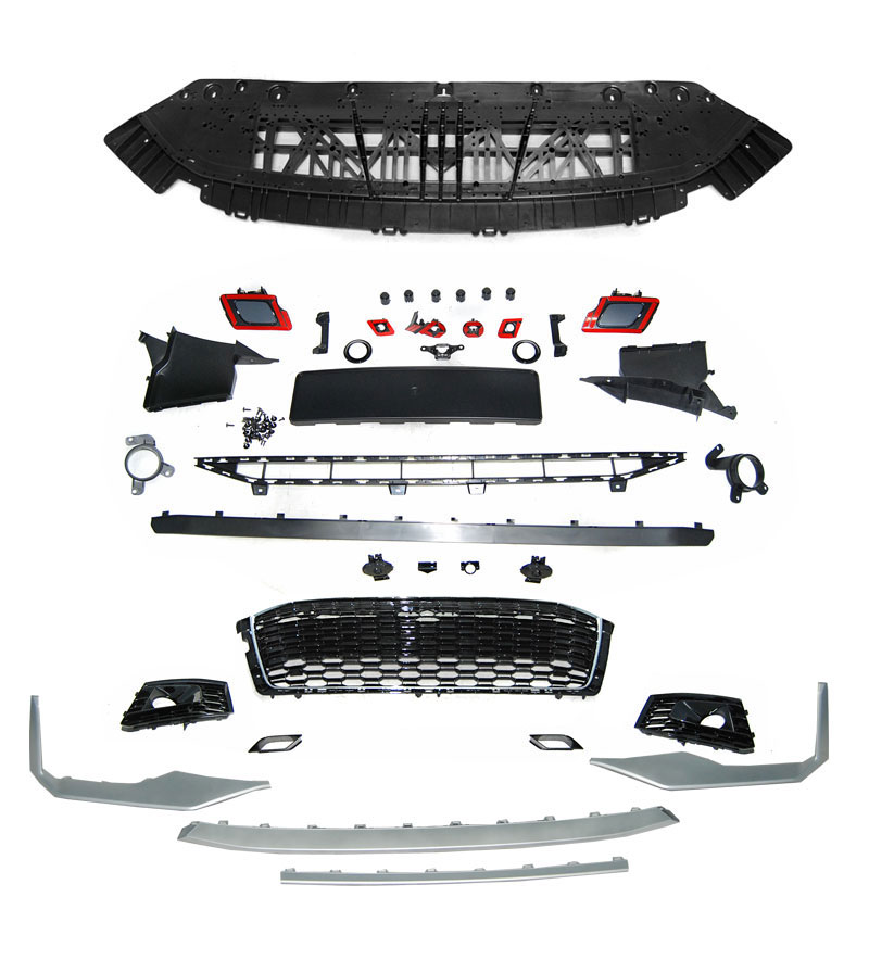 Frontfanger Audi A5 F5 2016 - 2019 | RS5 Design Chrome Silver PDC – bilde 3