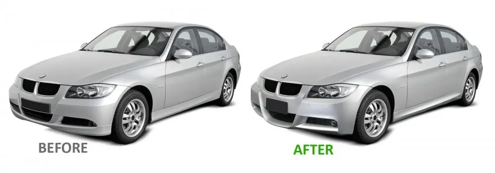 Frontfanger BMW 3 (E90/E91) 2005 - 2008 │ M-Tech Design PDC – bilde 3