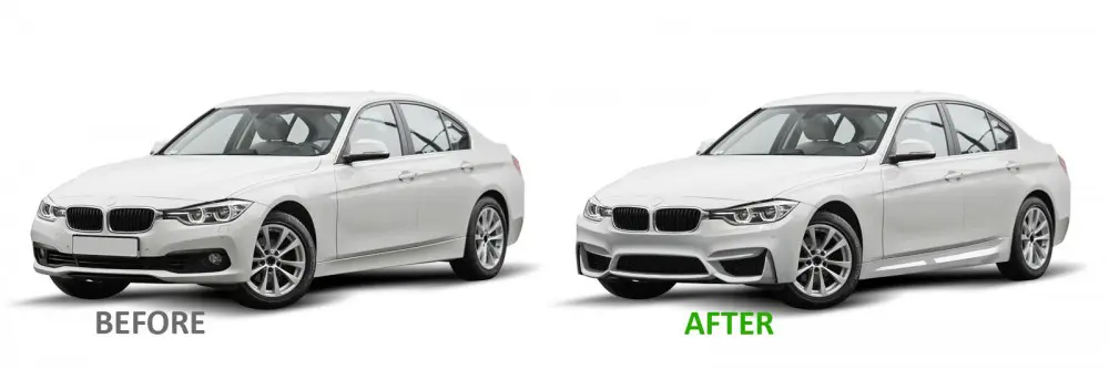 Frontfanger BMW 3 (F30/F31) 2011 – 2018 │ M3 Design PDC – bilde 5