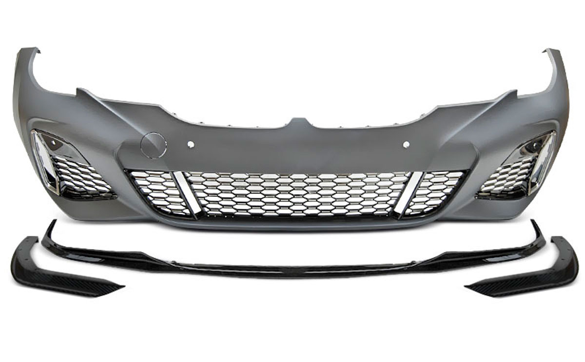 Frontfanger BMW 3 (G20/G21) 2018 - 2022 │ 340 Performance Design Glossy Black PDC
