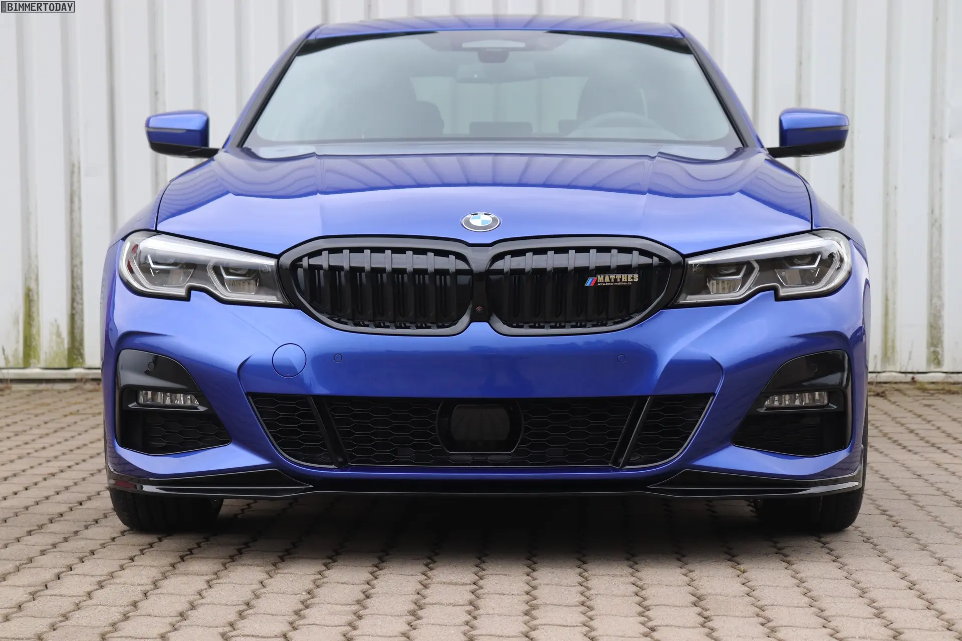 Frontfanger BMW 3 (G20/G21) 2018 - 2022 │ M-Performance Glossy Black PDC