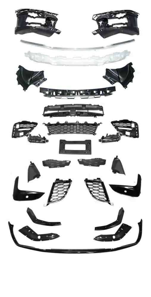 Frontfanger BMW 3 (G20/G21) 2018 - 2022 │ M-Performance Glossy Black PDC – bilde 4