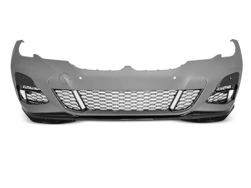 Frontfanger BMW 3 (G20 / G21) 2018 - 2022 | M-Performance Glossy Black PDC / Parking Assistant – bilde 3
