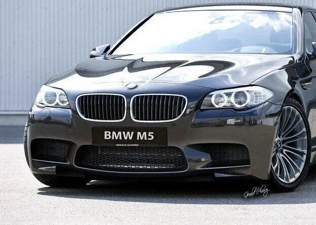 Frontfanger BMW 5 (F10/F11) 2010 - 2013 | M5-Style Design PDC – bilde 3