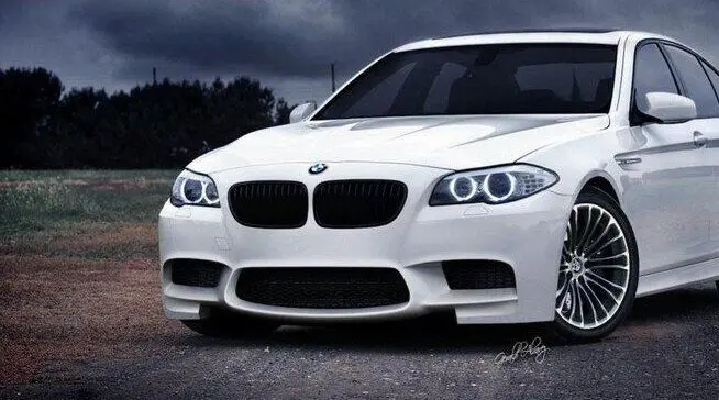 Frontfanger BMW 5 (F10/F11) 2010 - 2013 | M5-Style Design PDC Image 4