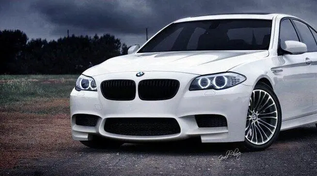 Frontfanger BMW 5 (F10/F11) 2010 - 2013 | M5-Style Design PDC – bilde 4