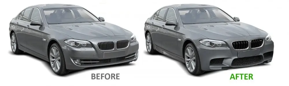Frontfanger BMW 5 (F10/F11) Facelift 2013 - 2017 | M-Performance Design PDC