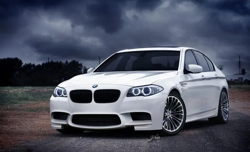 Frontfanger BMW 5 (F10/F11) Facelift 2013 - 2017 | M5 Design PDC – bilde 6