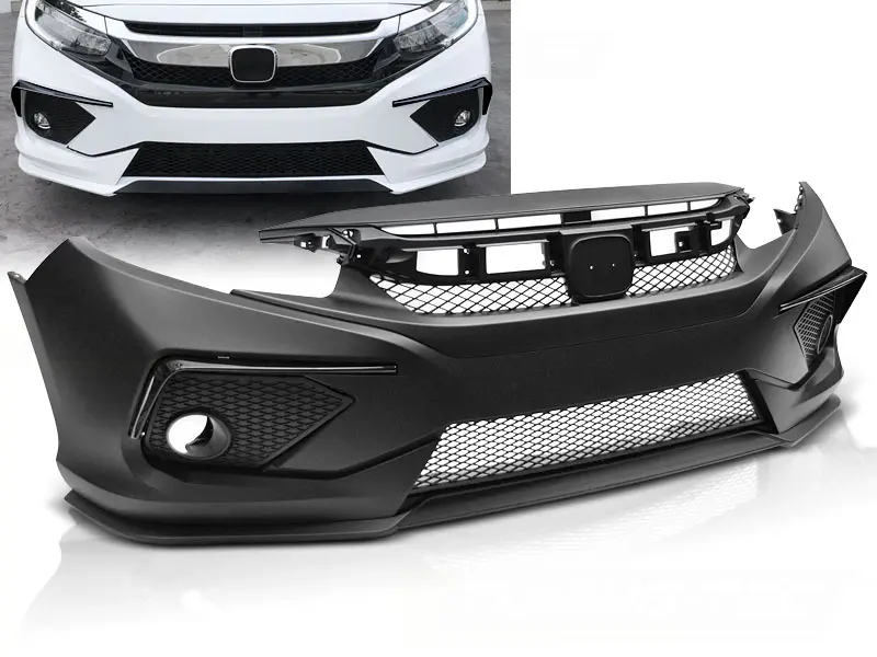 Frontfanger  Honda Civic X 2016-2018 Sedan | Concept Style