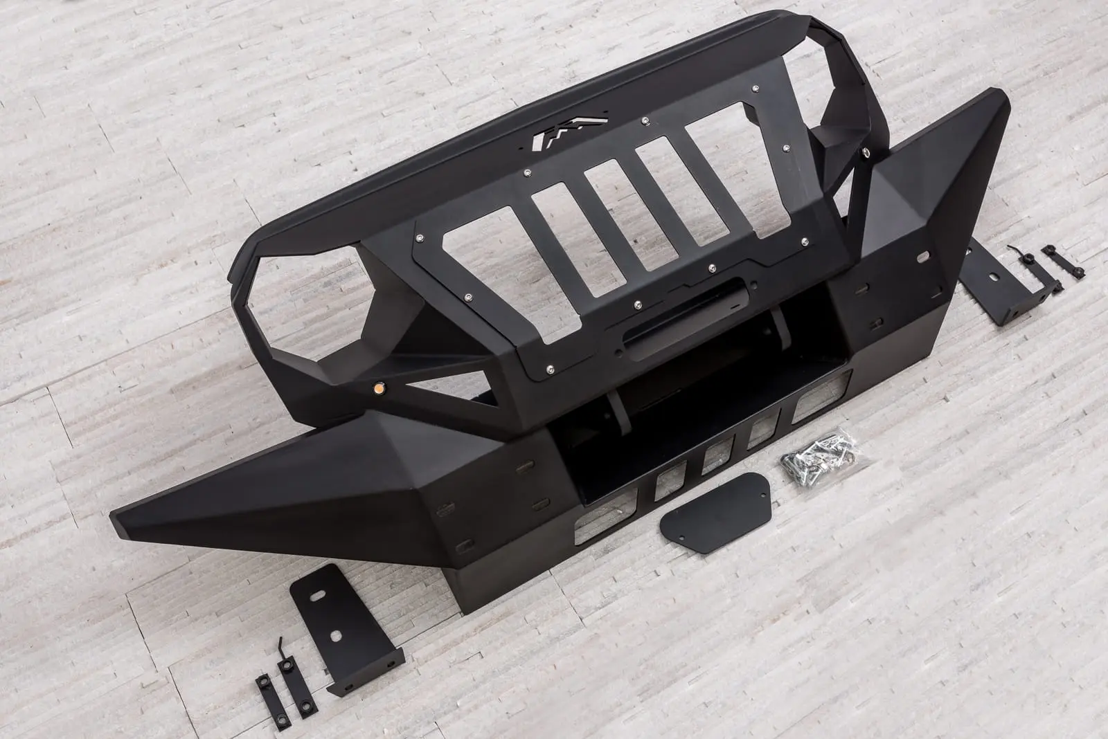 Frontfanger Jeep Wrangler JK 2006 - 2018 │ Armor Gumper Dragon – bilde 5