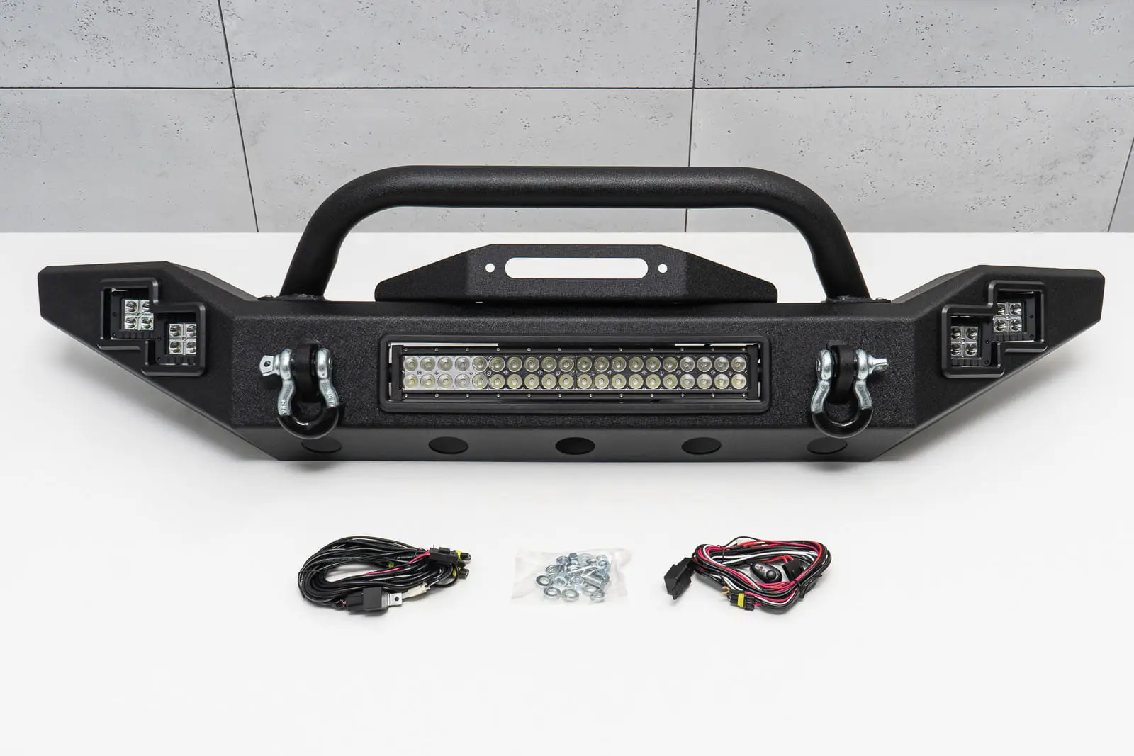 Frontfanger Jeep Wrangler JK 2006 - 2018 | LP California med LED – bilde 7