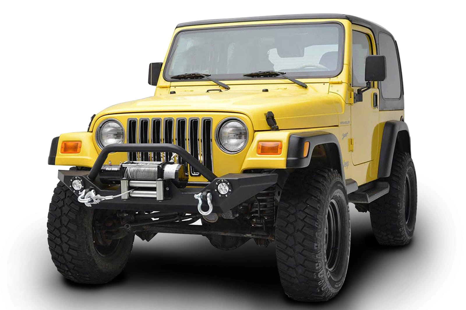 Frontfanger  Jeep Wrangler YJ / TJ 1987–2006  │  │ Paramount Automotive Aspen Edition