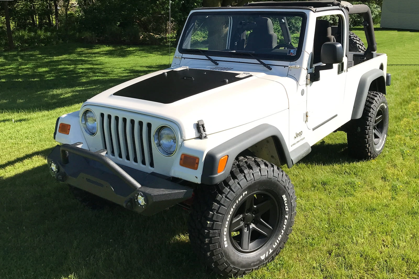 Frontfanger  Jeep Wrangler YJ / TJ 1987–2006  │  │ Paramount Automotive Aspen Edition – bilde 5