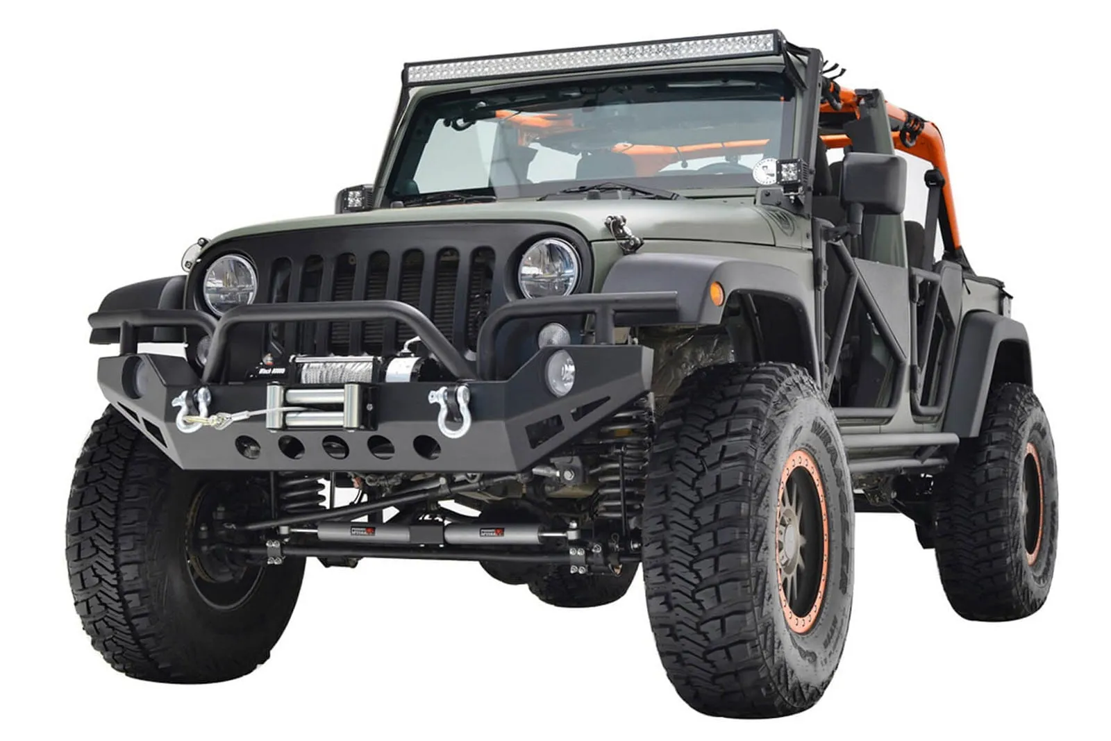 Frontfanger JJeep Wrangler JK 2006 - 2018 | Xtreme Edition – bilde 3