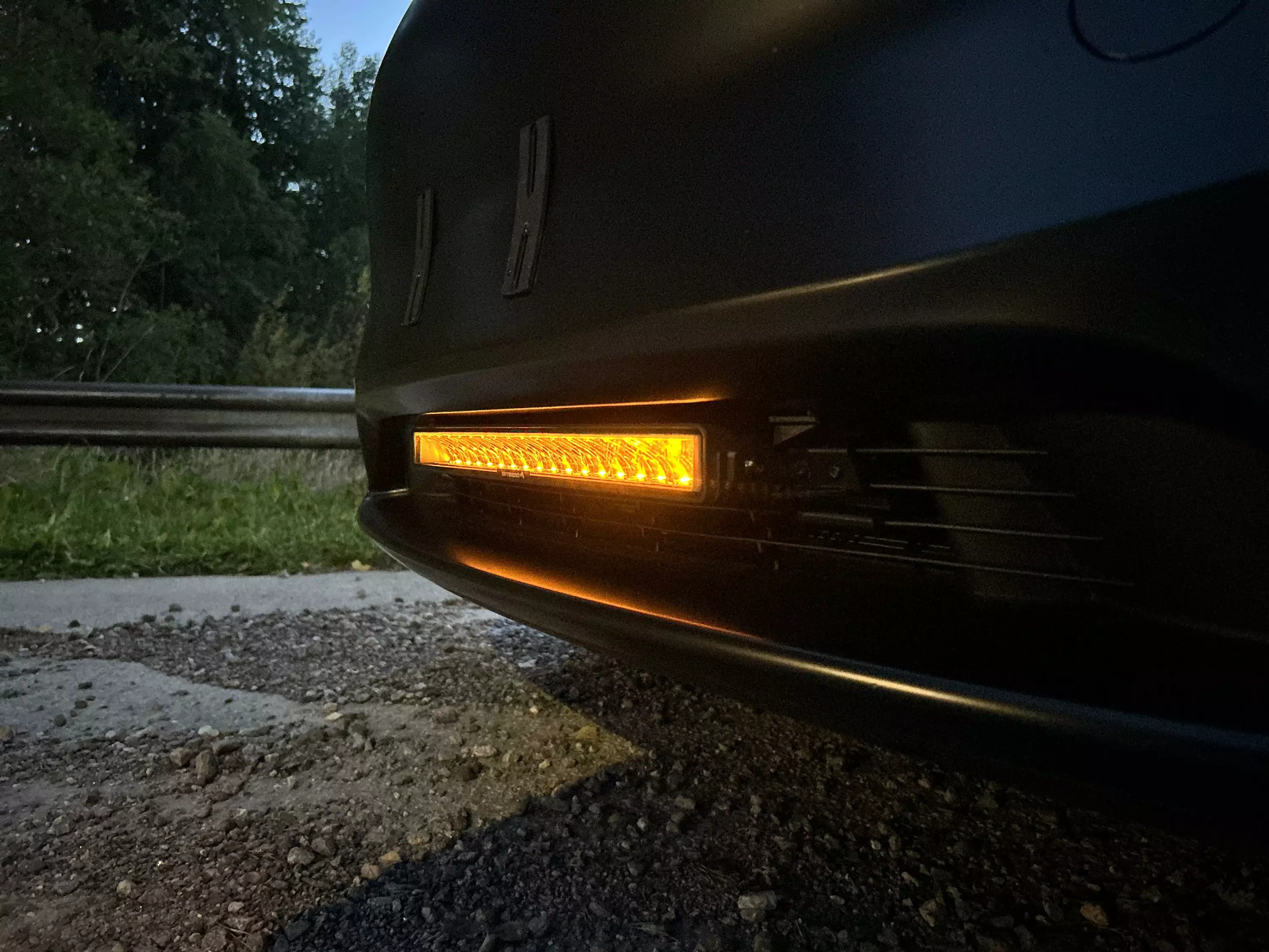 Frontfanger LED Kit Tesla Model Y 2020 - 2025 │ Ekstralyspakke Optibeam Pure 506 Bumper Kit – bilde 5