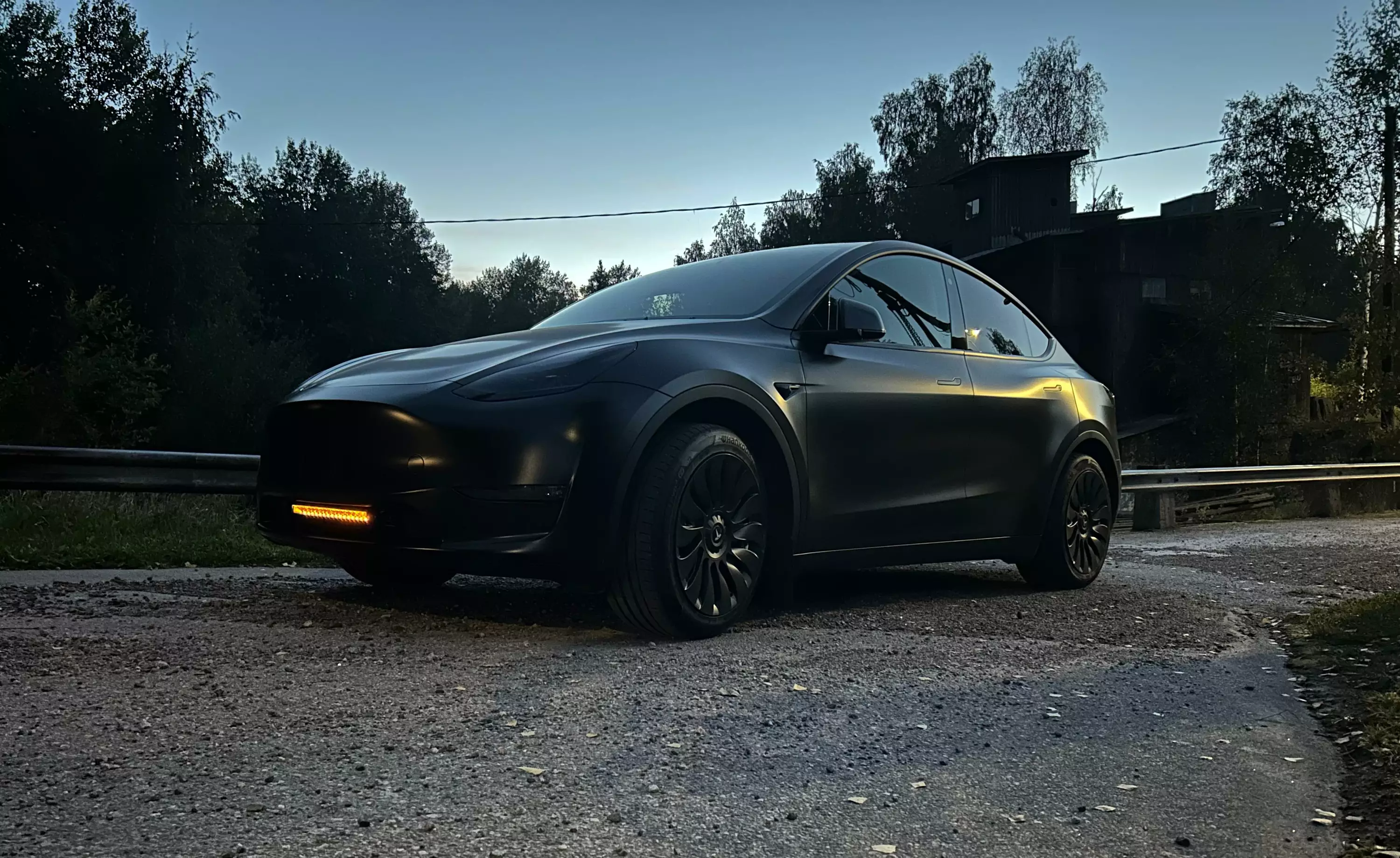 Frontfanger LED Kit Tesla Model Y 2020 - 2025 │ Ekstralyspakke Optibeam Pure 506 Bumper Kit – bilde 6