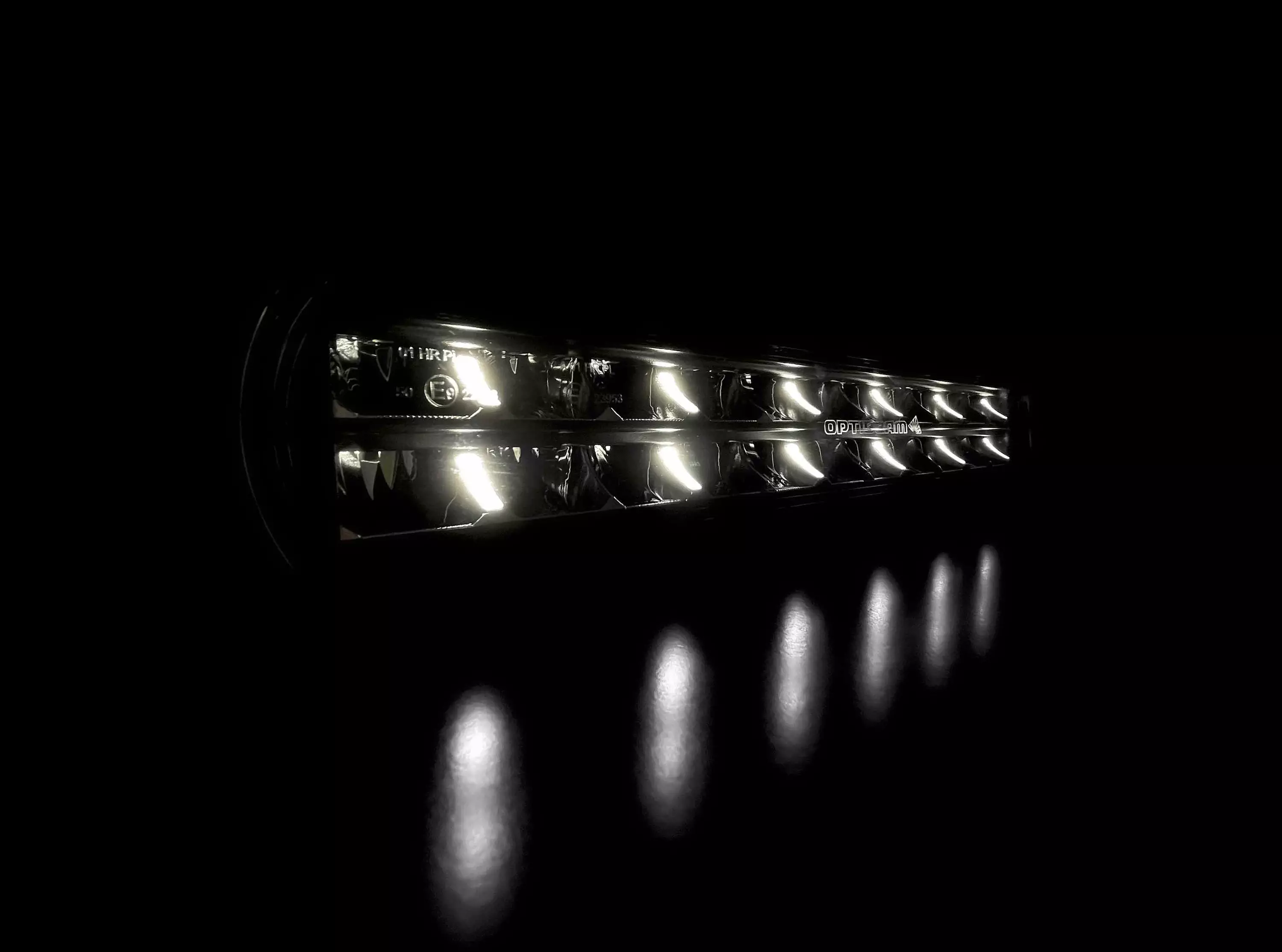 Frontfanger LED Kit VW Amarok I 2009 - 2020 │ Ekstralyspakke Optibeam Super Captain Dual 600 Bumper Kit – bilde 4