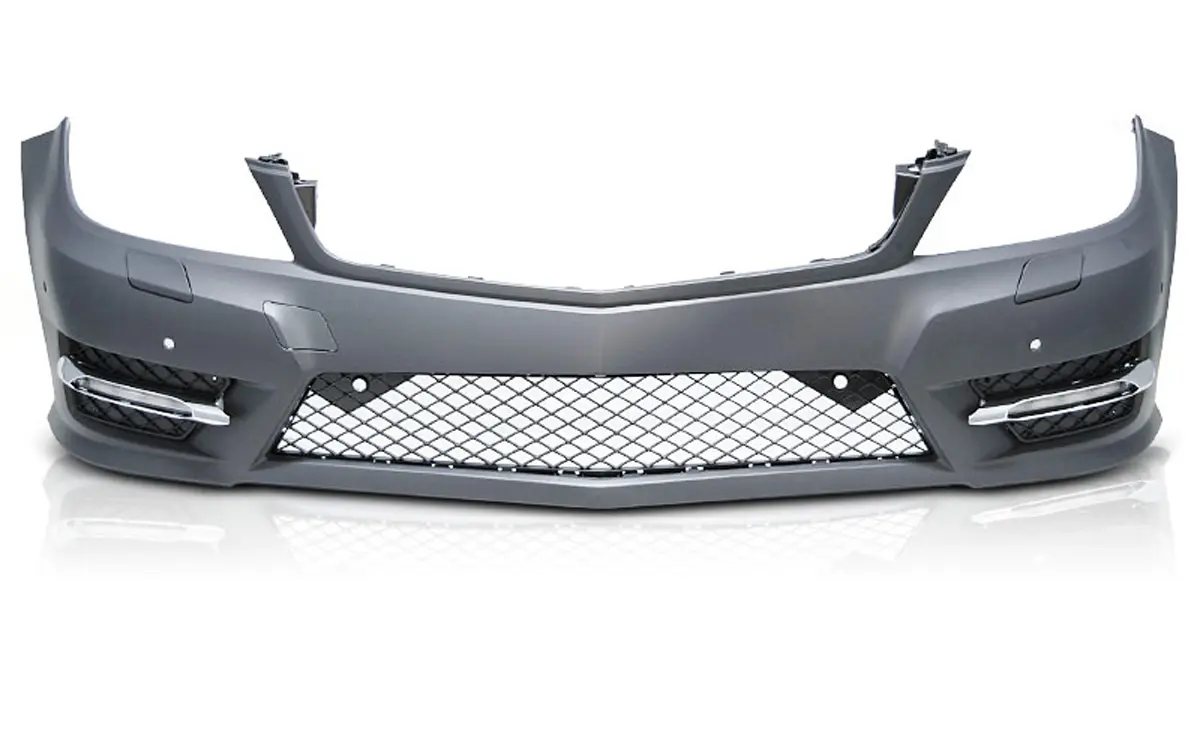 Frontfanger + LED Mercedes-Benz C (W204 / S204 / C204) 2011-2014 | AMG Design PDC – bilde 2