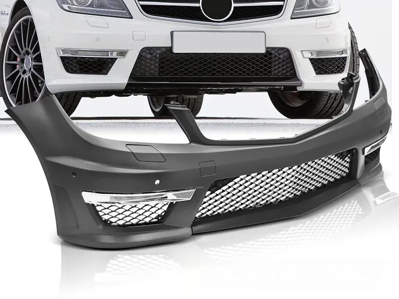 Frontfanger + LED Mercedes-Benz C (W204 / S204 / C204) 2011-2014 | C63 AMG Design PDC
