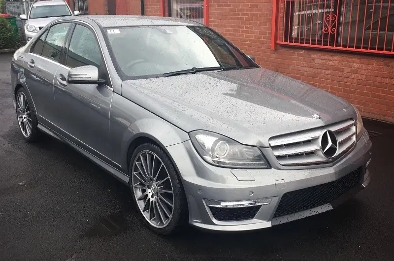 Frontfanger + LED Mercedes-Benz C (W204 / S204 / C204) 2011-2014 | C63 AMG Design PDC – bilde 4