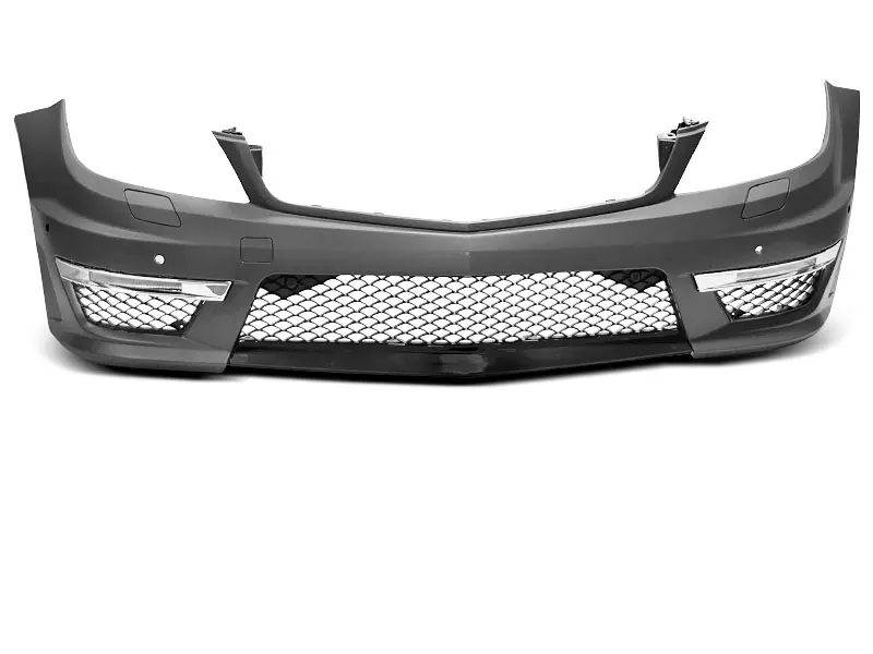 Frontfanger + LED Mercedes-Benz C (W204 / S204 / C204) 2011-2014 | C63 AMG Design PDC – bilde 5