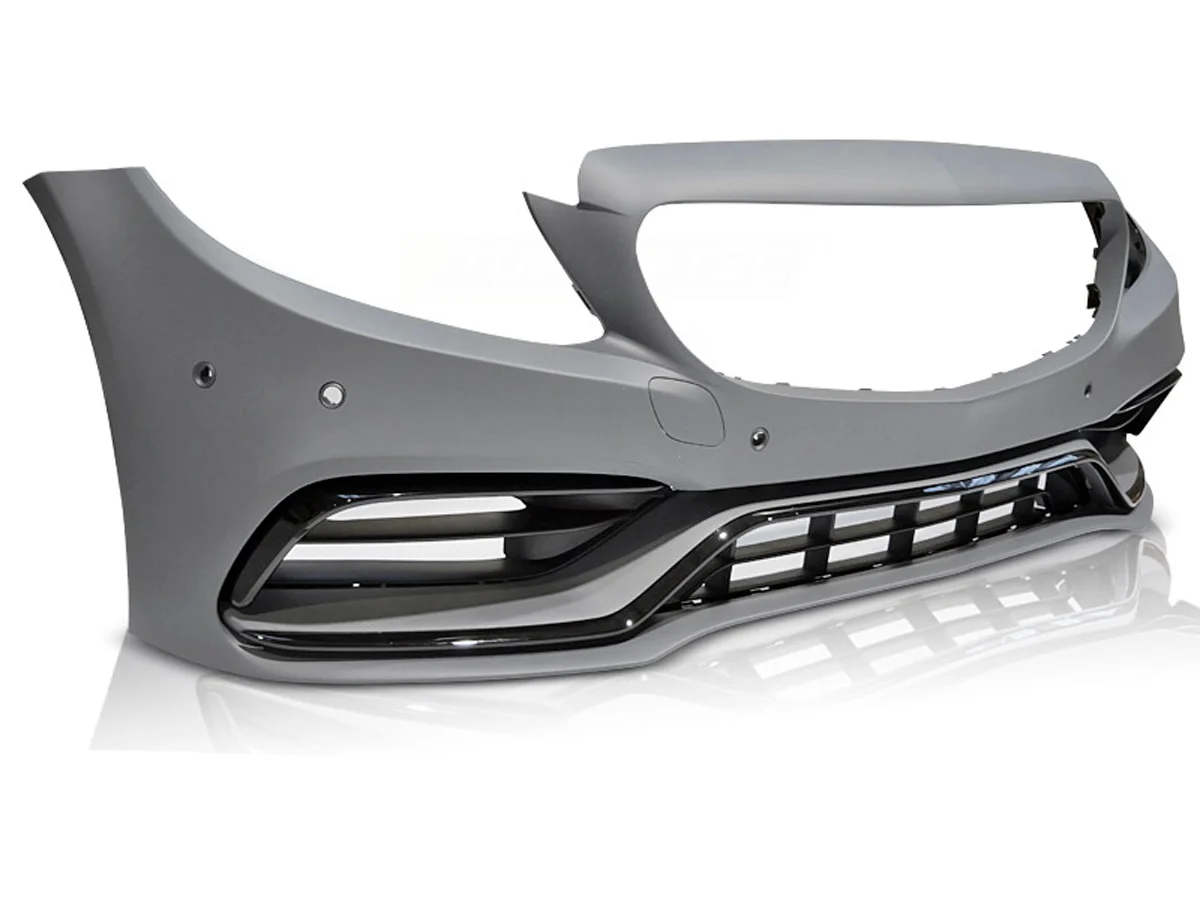 Frontfanger Mercedes-Benz C-Klasse (W205) 2018 - 2021 | Sport Design Svart