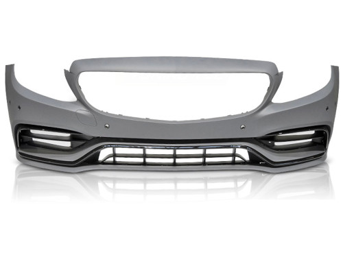 Frontfanger Mercedes-Benz C-Klasse (W205) 2018 - 2021 | Sport Design Svart – bilde 2