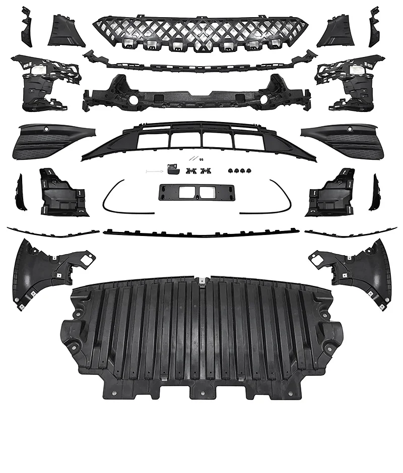 Frontfanger Mercedes-Benz C-Klasse (W206) 2021 -> | Sport Design Svart – bilde 4